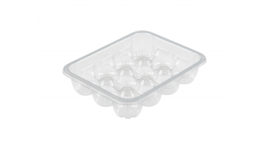 Clear Meatball Trays  X 10